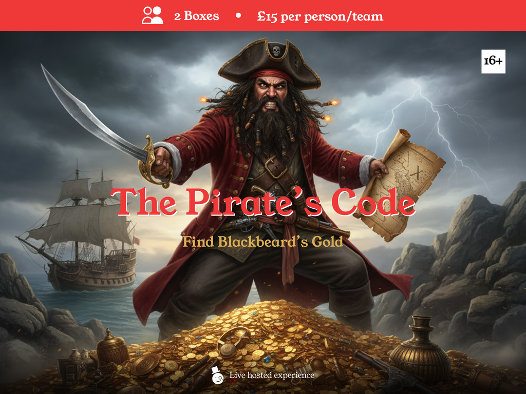 The Pirate’s Code: A Long-Distance Escape Adventure for Two